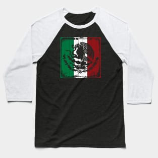 Escudo Mexicano retro Baseball T-Shirt